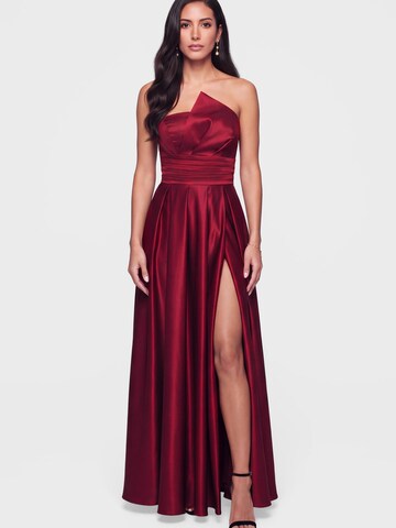 Ombre Evening dress in Red: front