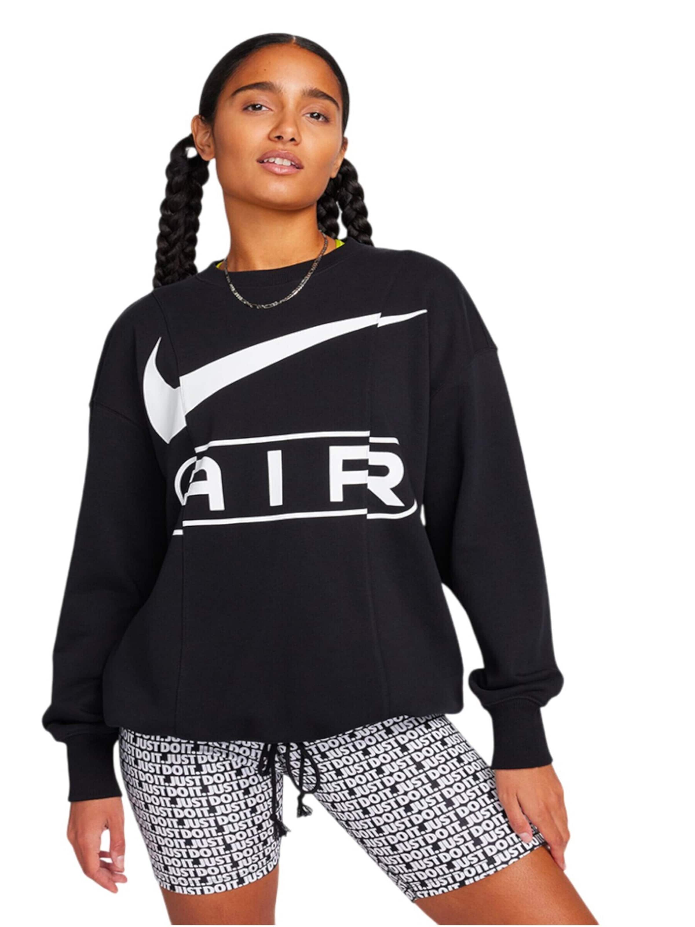 Felpa 'Air' di Nike Sportswear in nero: frontale