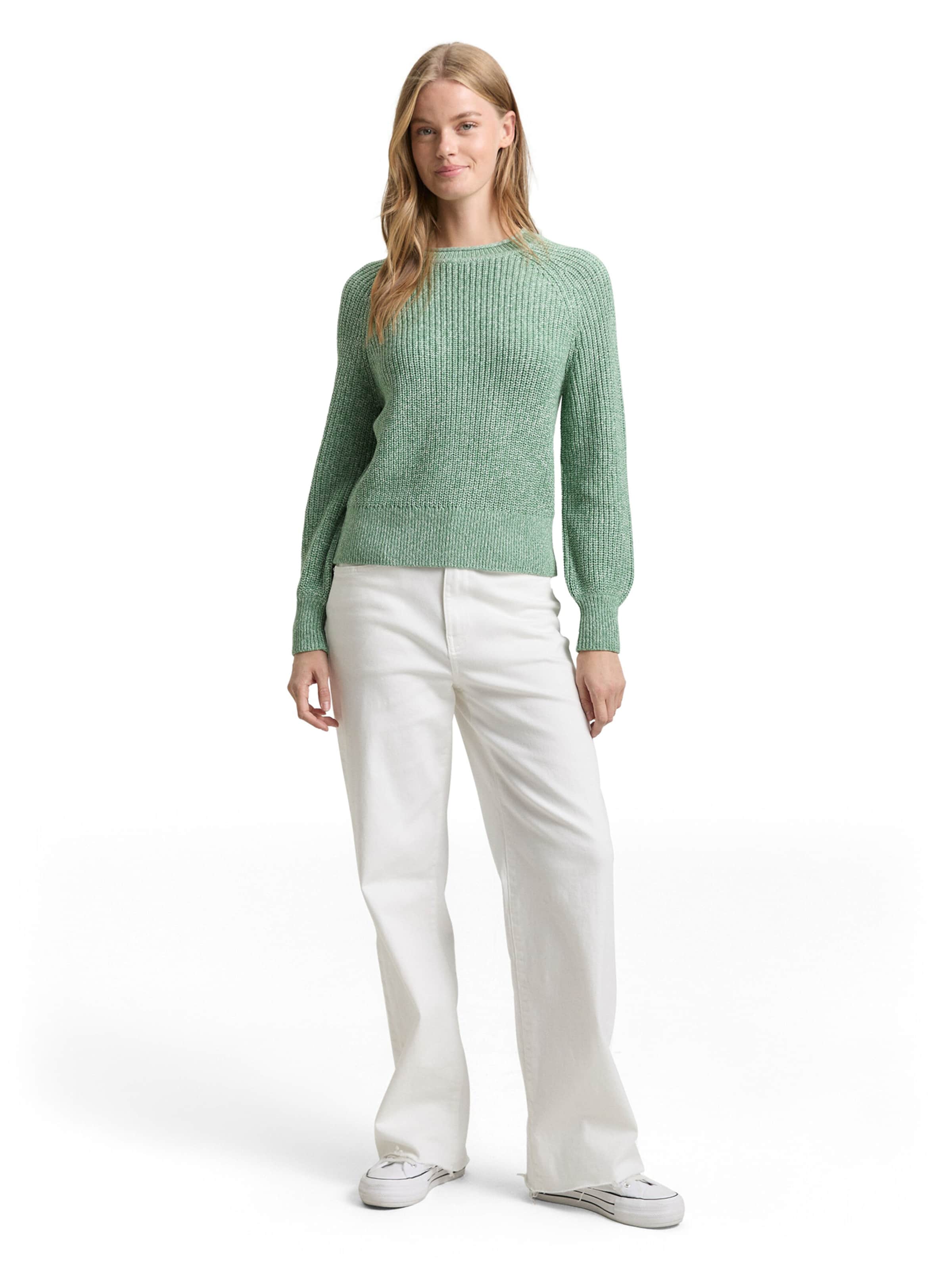 Pull-over TOM TAILOR DENIM en vert