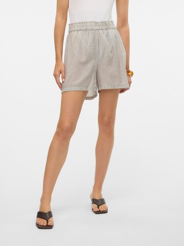 VERO MODA Loosefit Broek 'VMISABEL' in Grijs: voorkant