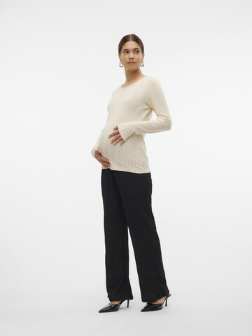 MAMALICIOUS Shirt 'MLAlika' in Beige