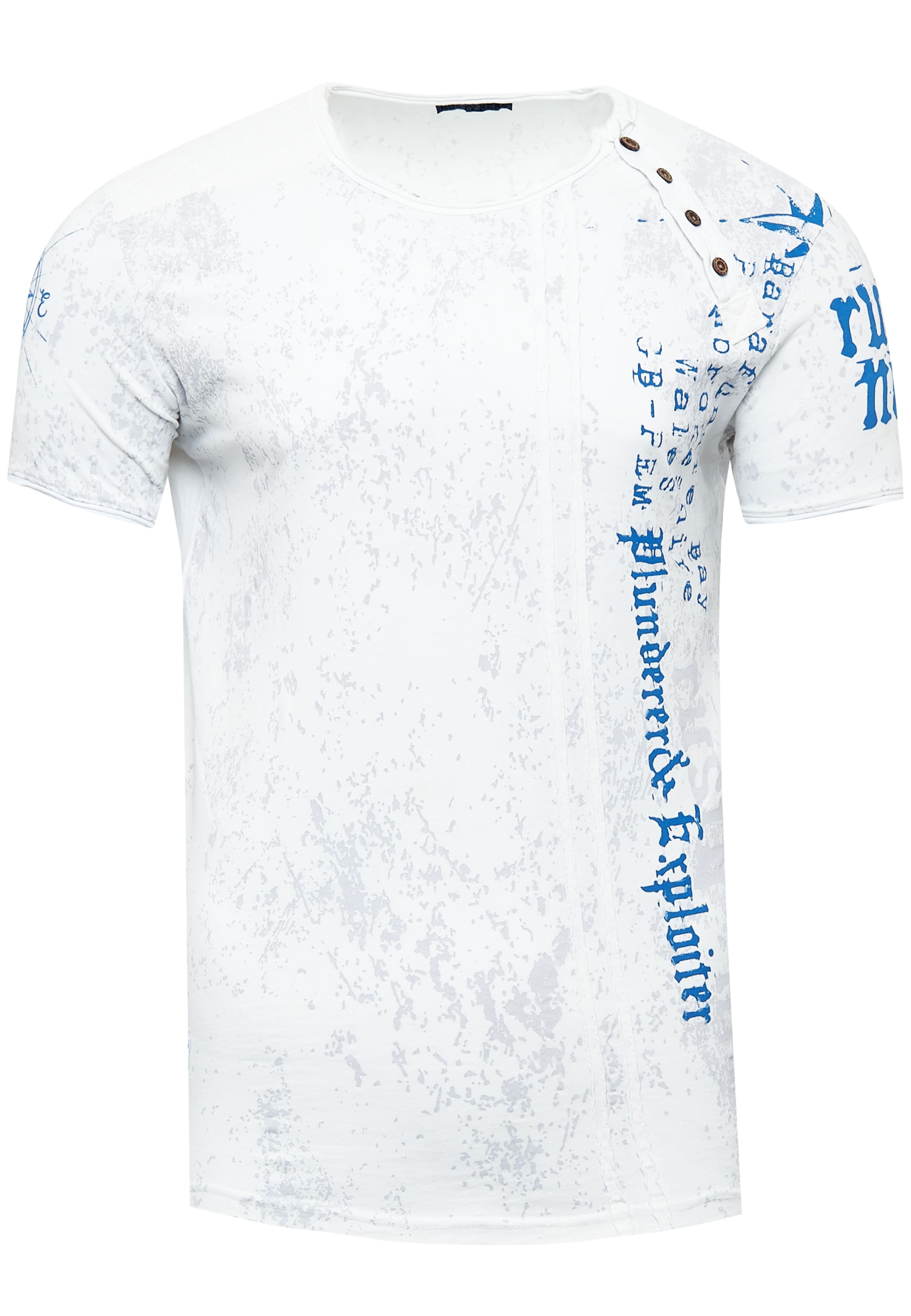 Rusty Neal Shirt in White: front
