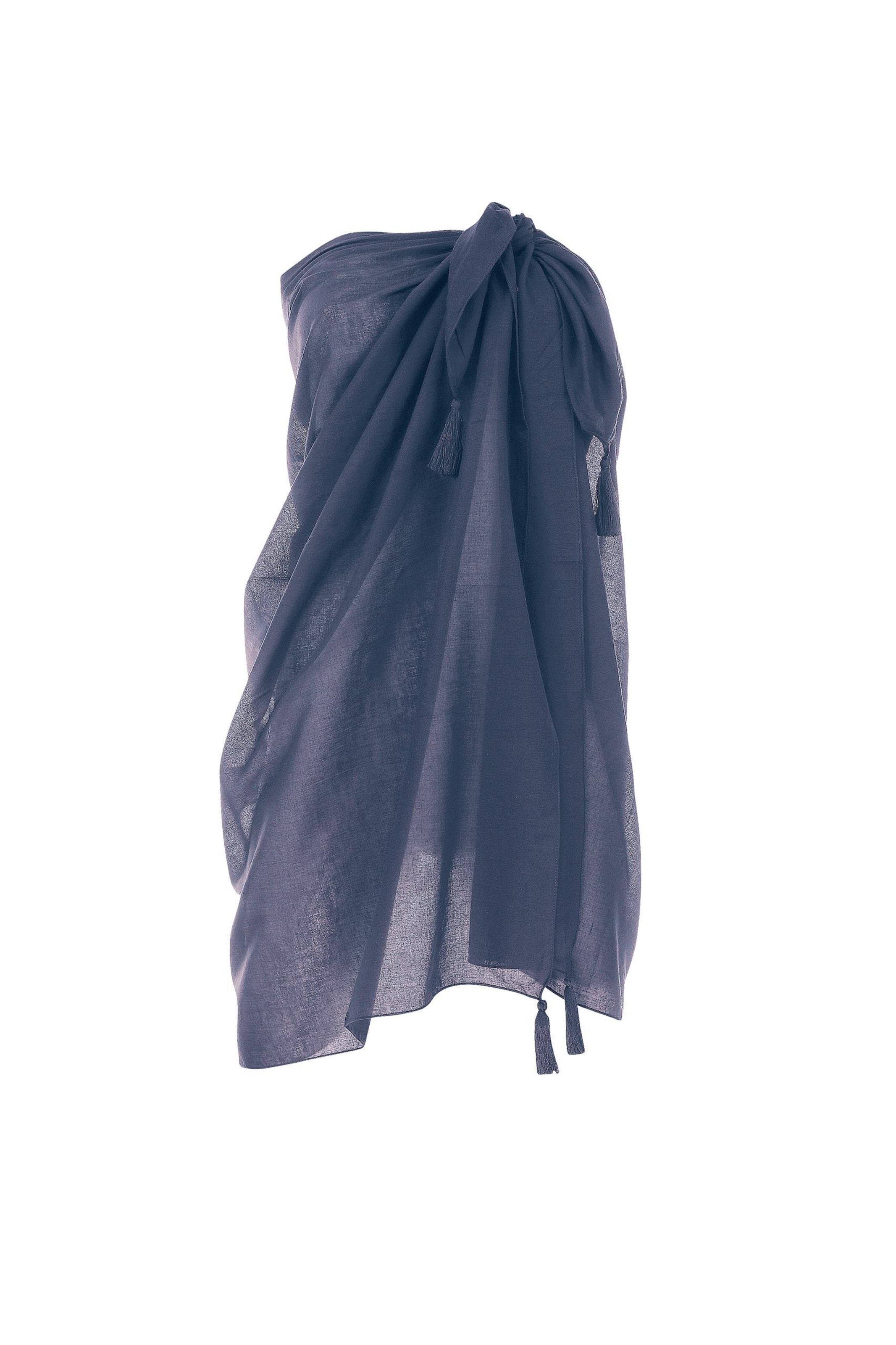 SUNFLAIR Beach Towel in Blue: front