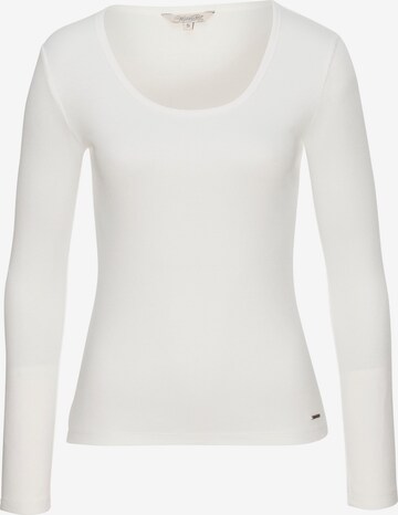 Herrlicher Shirt in White: front