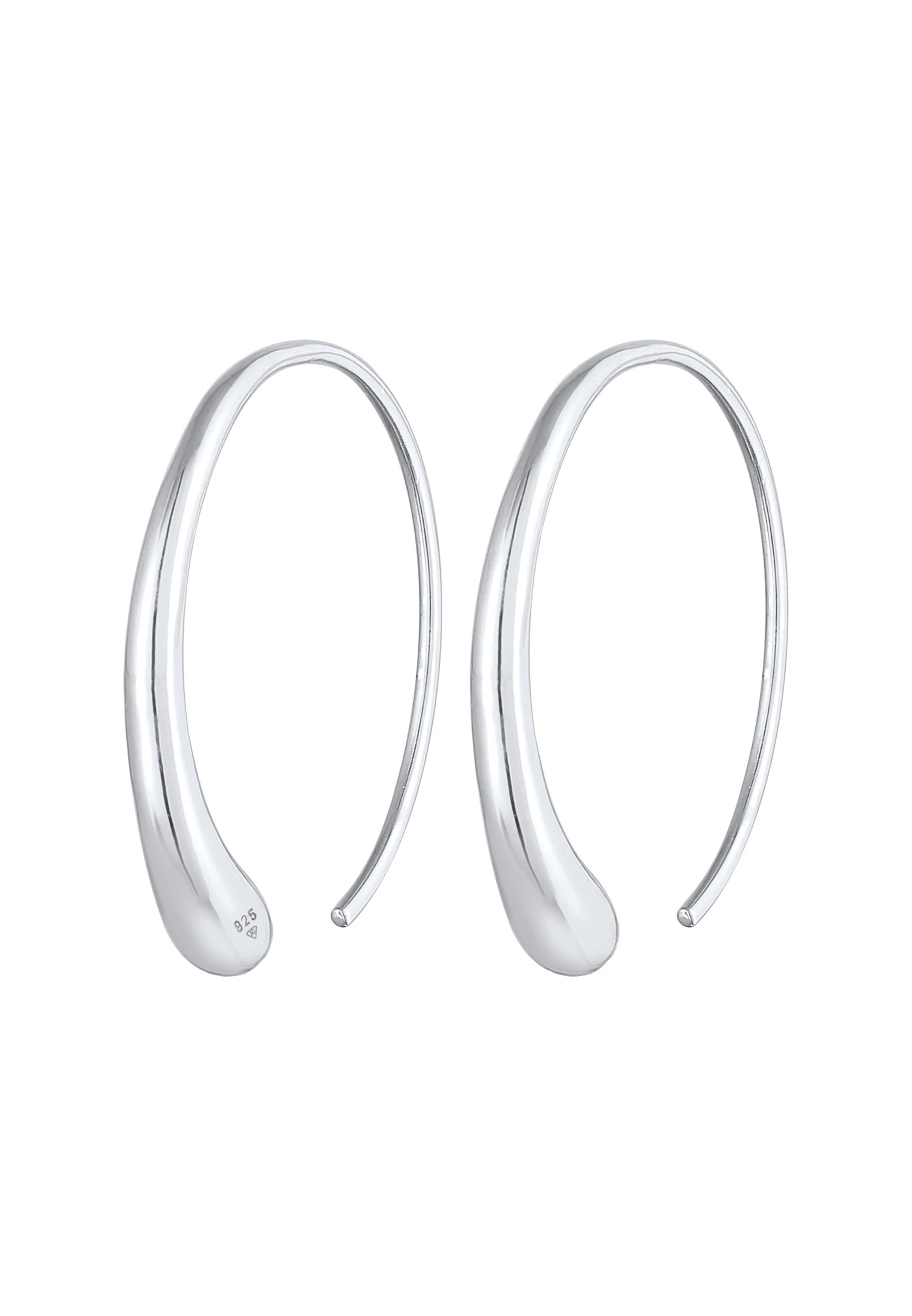Boucles d'oreilles ELLI en argent : devant