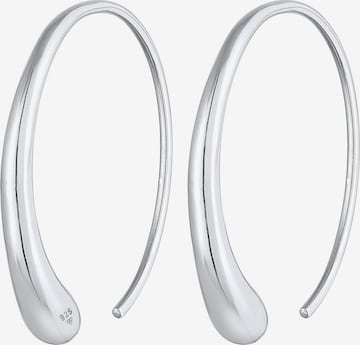 Boucles d'oreilles ELLI en argent : devant