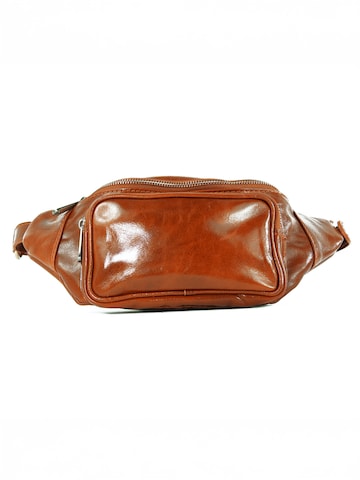lePelou Fanny Pack 'TINO' in Brown: front
