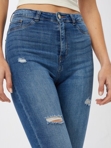 Tally Weijl Skinny Džíny – modrá