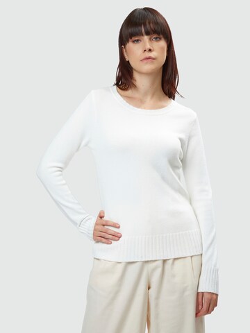 Pull-over Influencer en blanc : devant