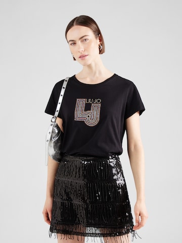 Liu Jo - Camiseta en negro: frente