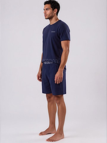Pyjama long ' BASIC Shorty ' CR7 - Cristiano Ronaldo en bleu