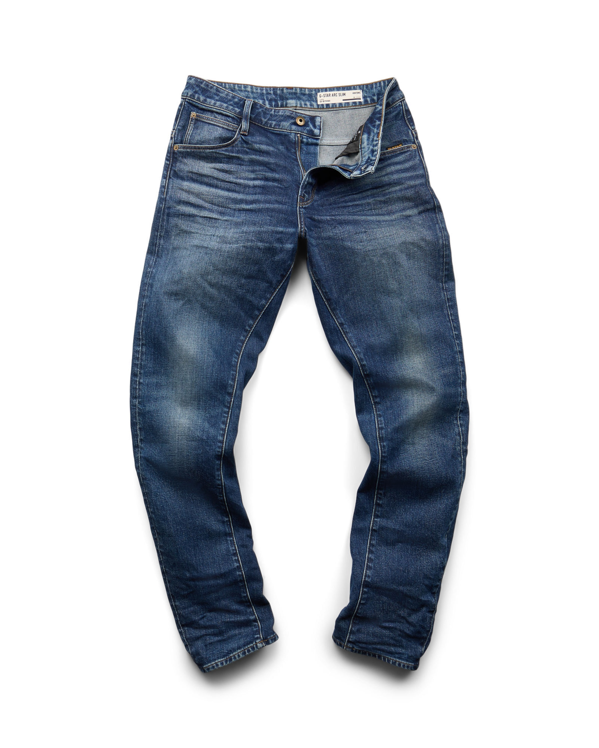 G-STAR Slimfit Jeans ' ' in Blauw: voorkant