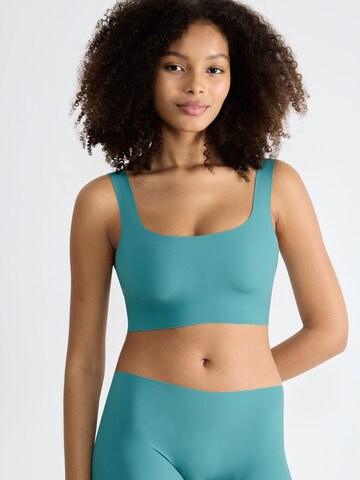 SLOGGI - Bustier Sujetador 'ZERO Feel 2.0 Top' en azul: frente