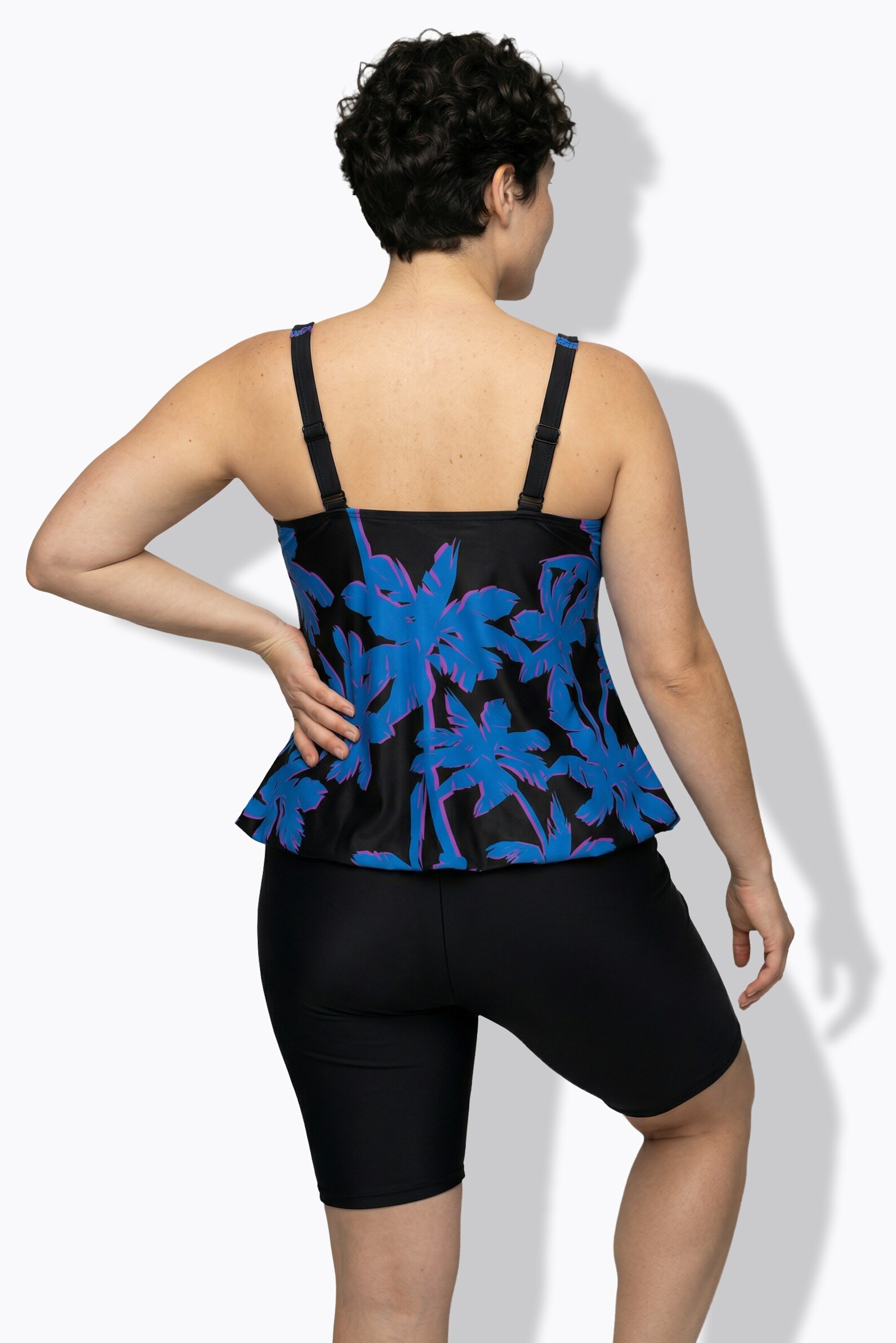 Ulla Popken Tankini in Black