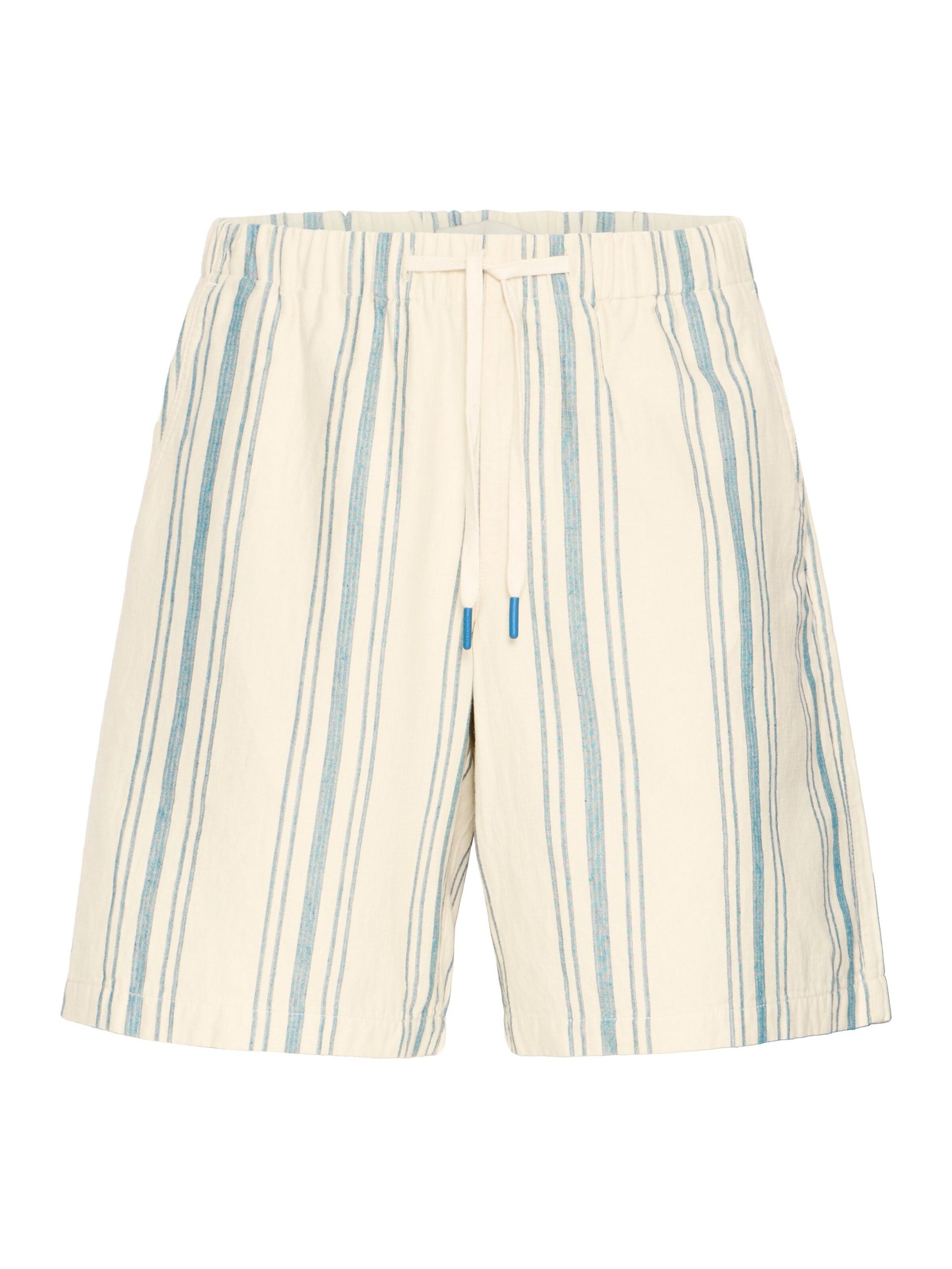 BLEND - Calças chino 'BHMiles' em bege: frente