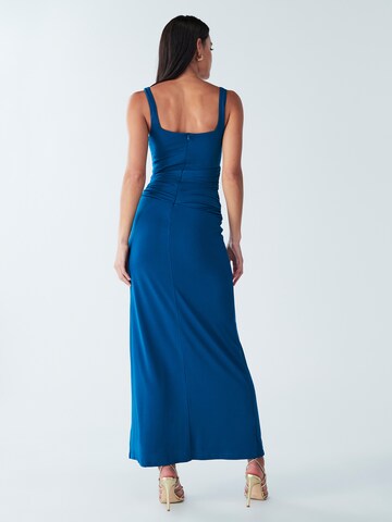 BWLDR Summer dress in Blue: back