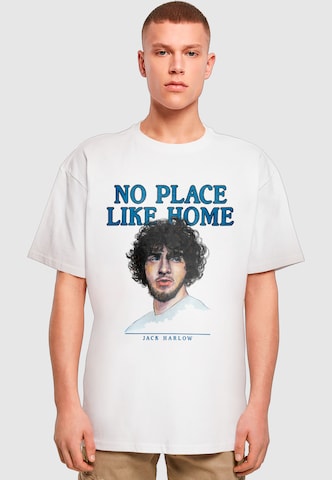Merchcode Shirt 'Jack Harlow No Place Like Home' in White: front