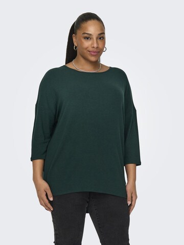 T-shirt ONLY Carmakoma en vert : devant