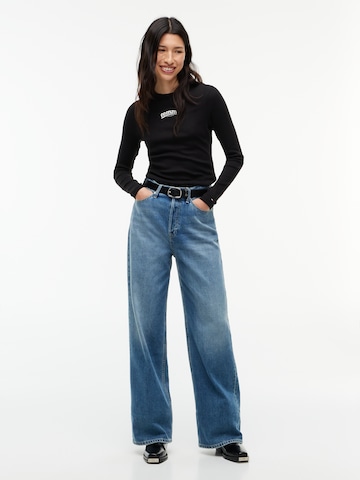 Maglietta 'ESS' di Tommy Jeans in nero