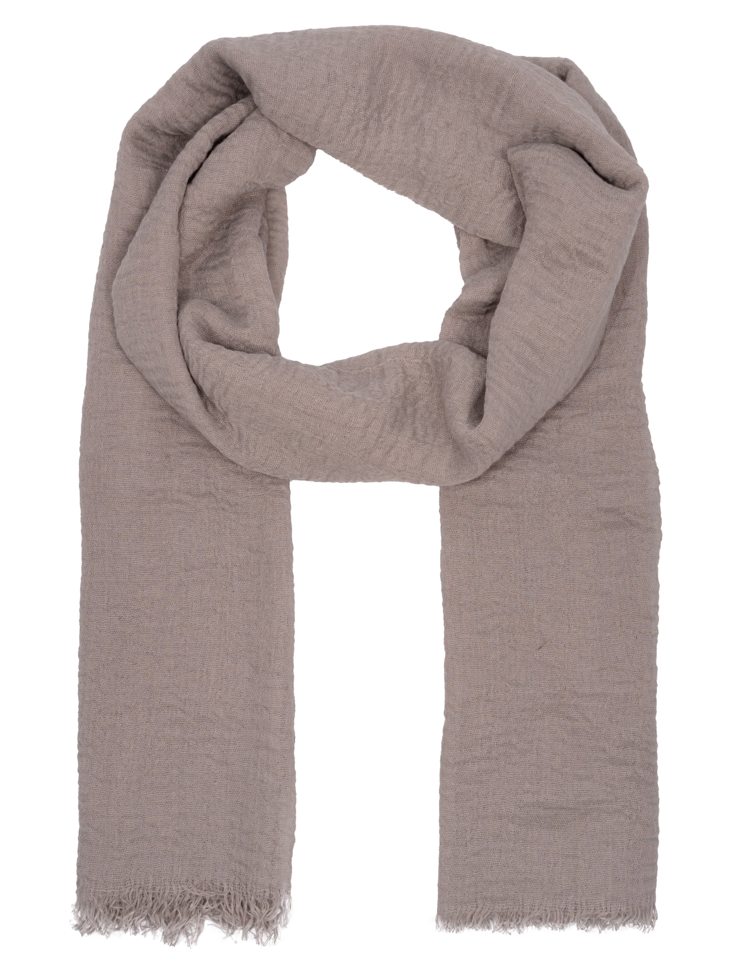 Seasons of April Sjaal in Bruin: voorkant