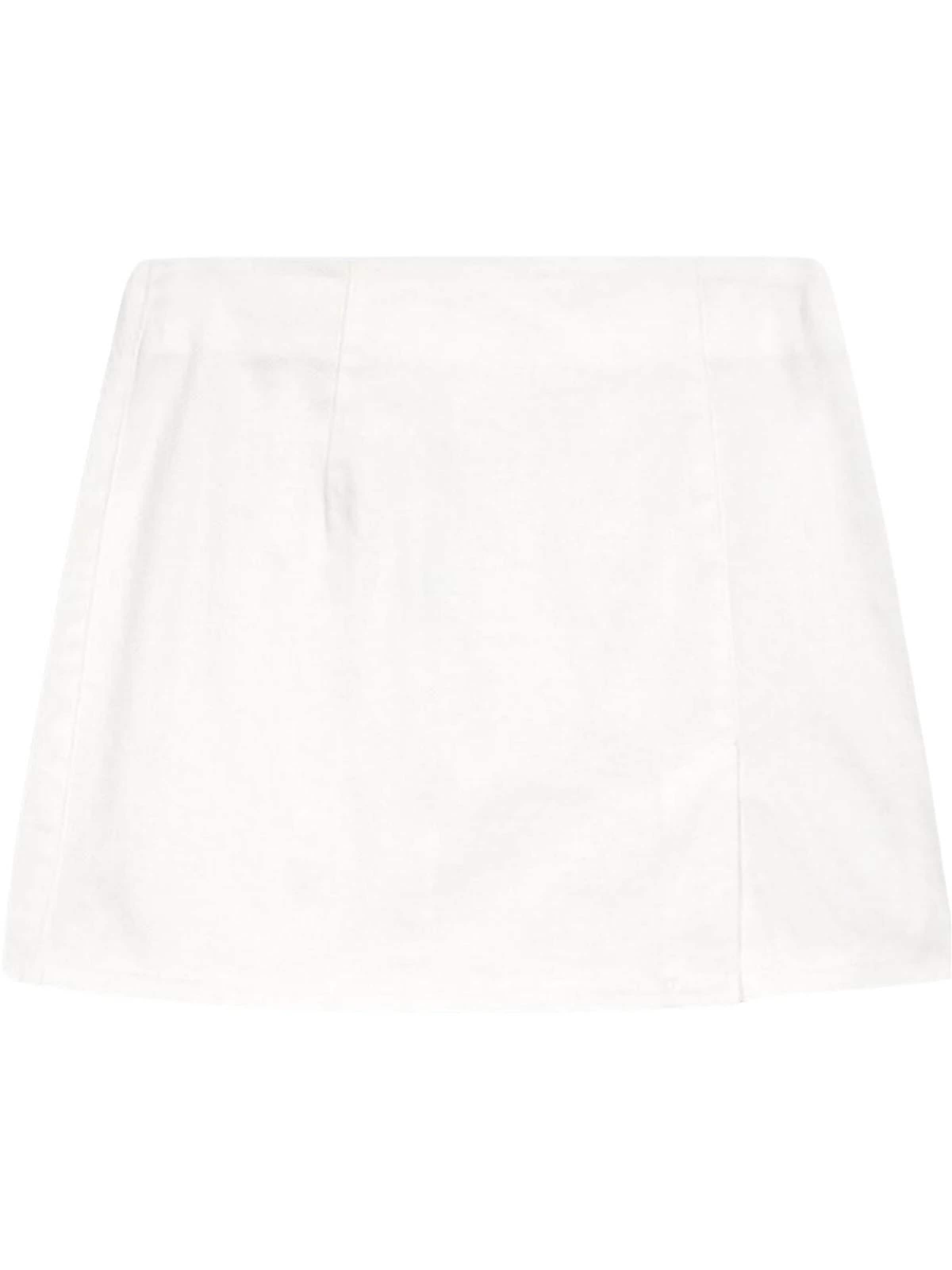 Gonna di LTB Jeans in bianco: frontale