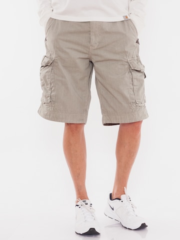 JET LAG Cargo Pants 'Take Off 7' in Grey: front