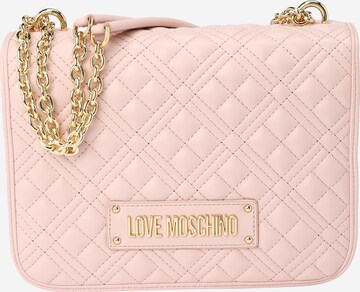 Love Moschino Handtas in Roze: voorkant