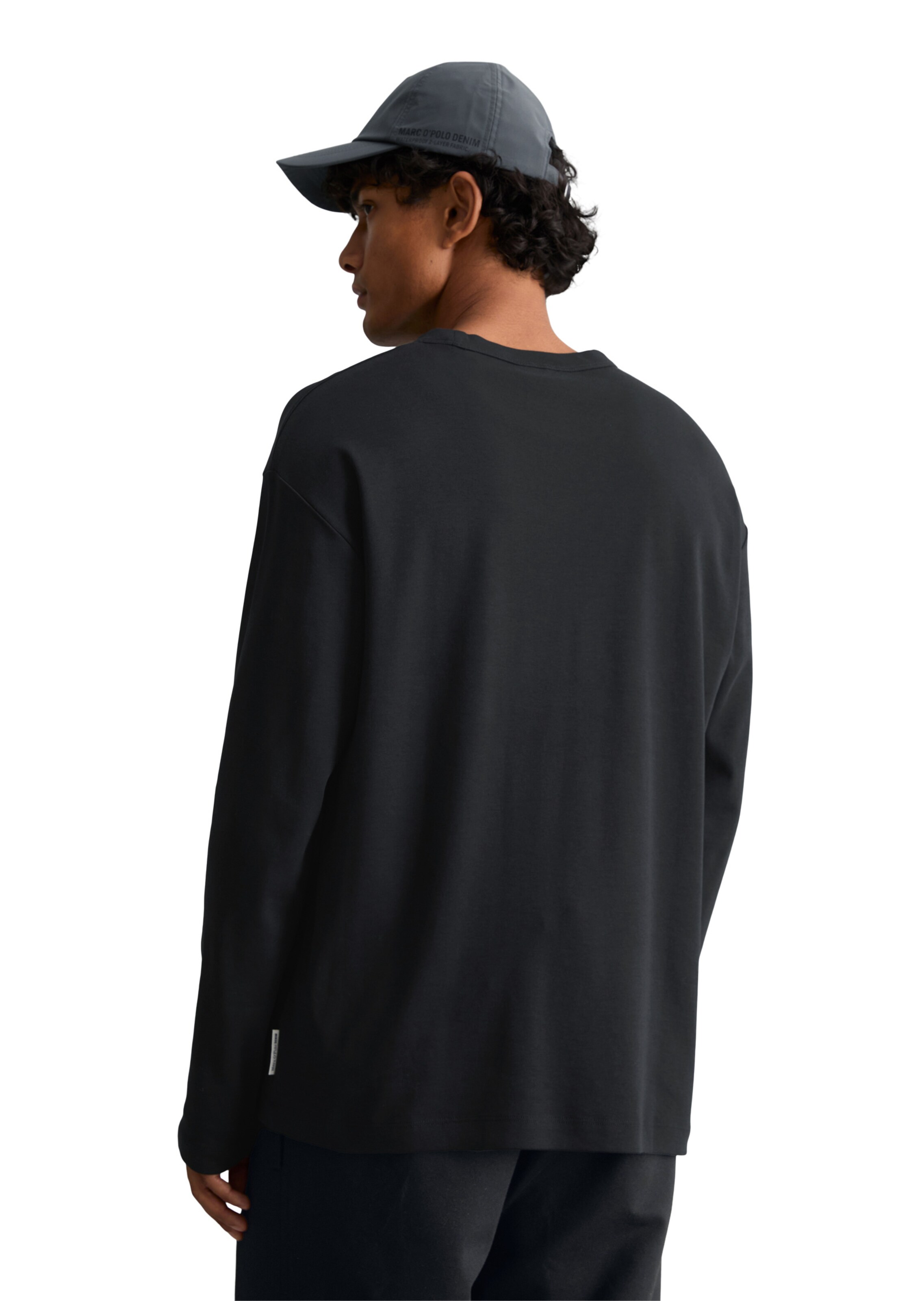 Marc O'Polo DENIM Shirt in Black: back