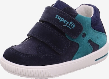 SUPERFIT - Zapatos primeros pasos en azul: frente