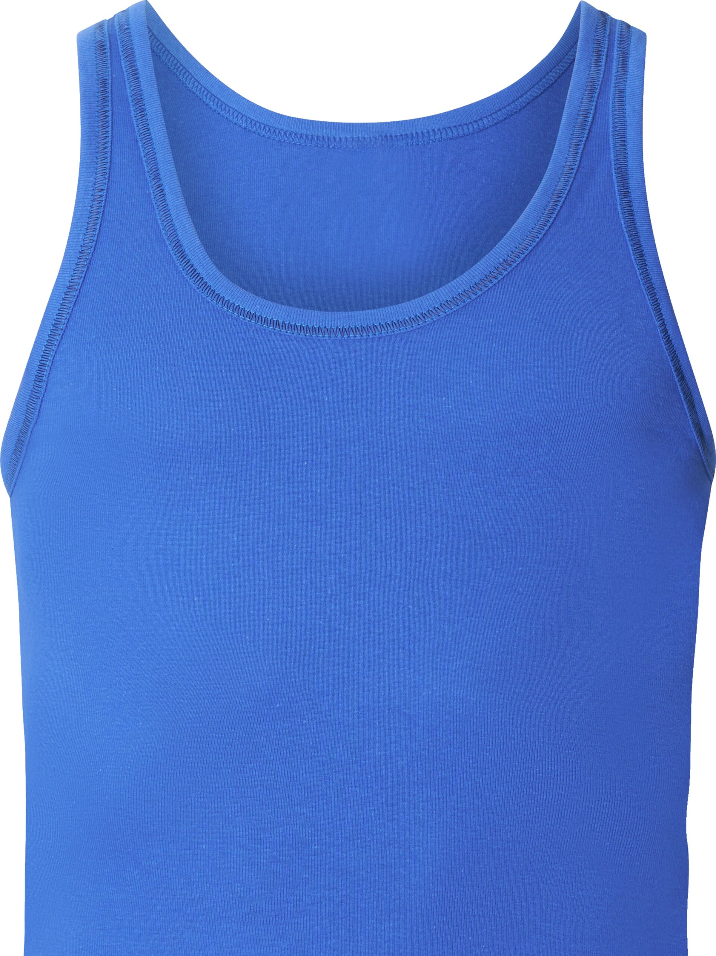 Jan Vanderstorm Undershirt ' Tjabo ' in Blue