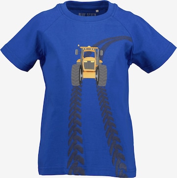 T-Shirt BLUE SEVEN en bleu : devant