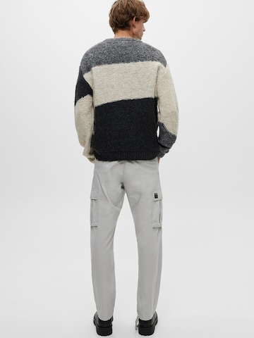 Pull&Bear Regular Hose in Grau