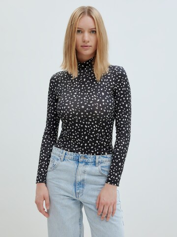 T-shirt 'Manon' EDITED en noir : devant