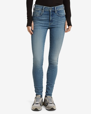 Skinny Jean 'Lhana' G-STAR en bleu : devant