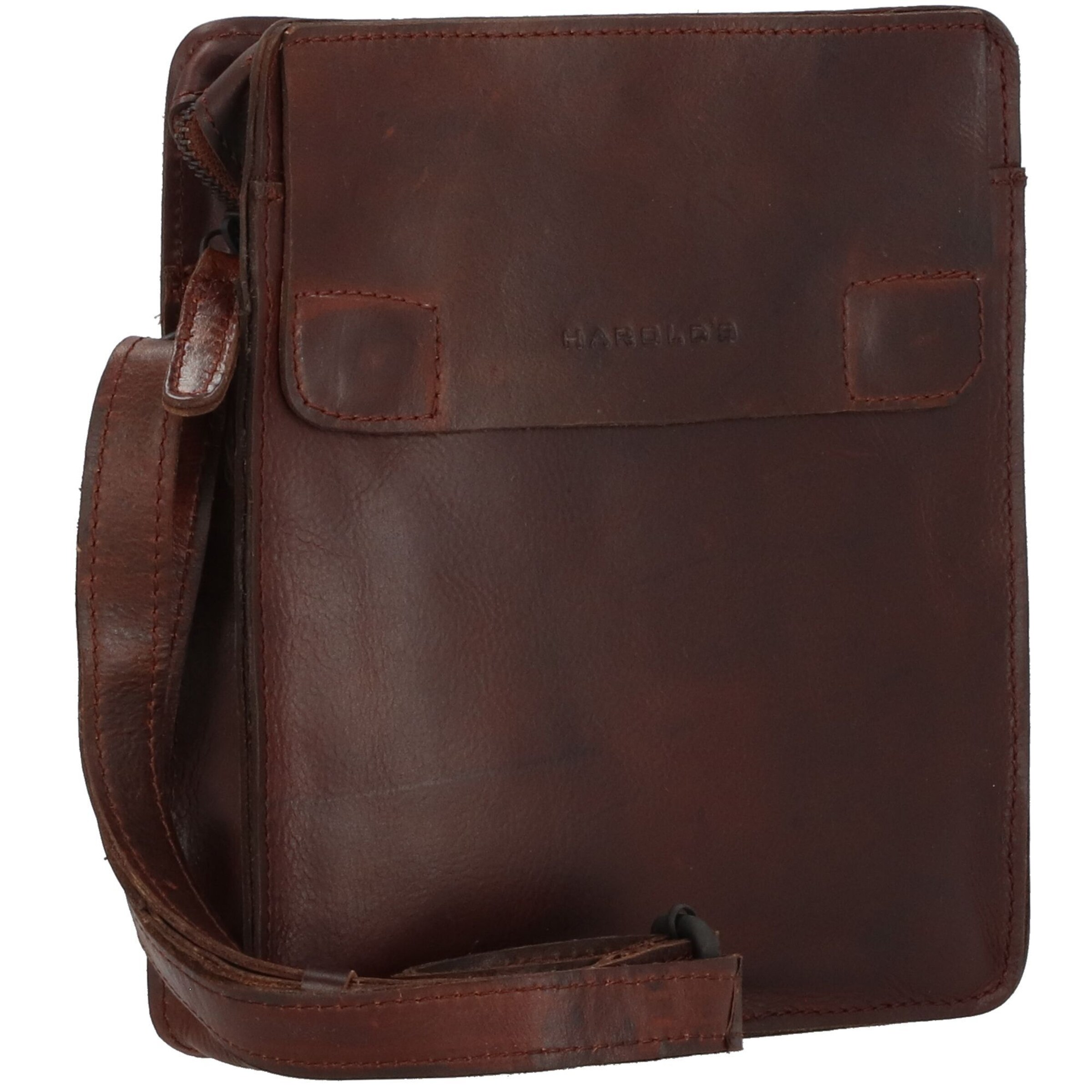 Harold's Schoudertas 'Aberdeen' in Bruin