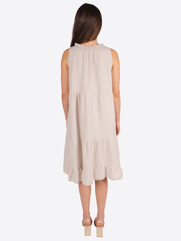 Seasons of April Dress in Beige