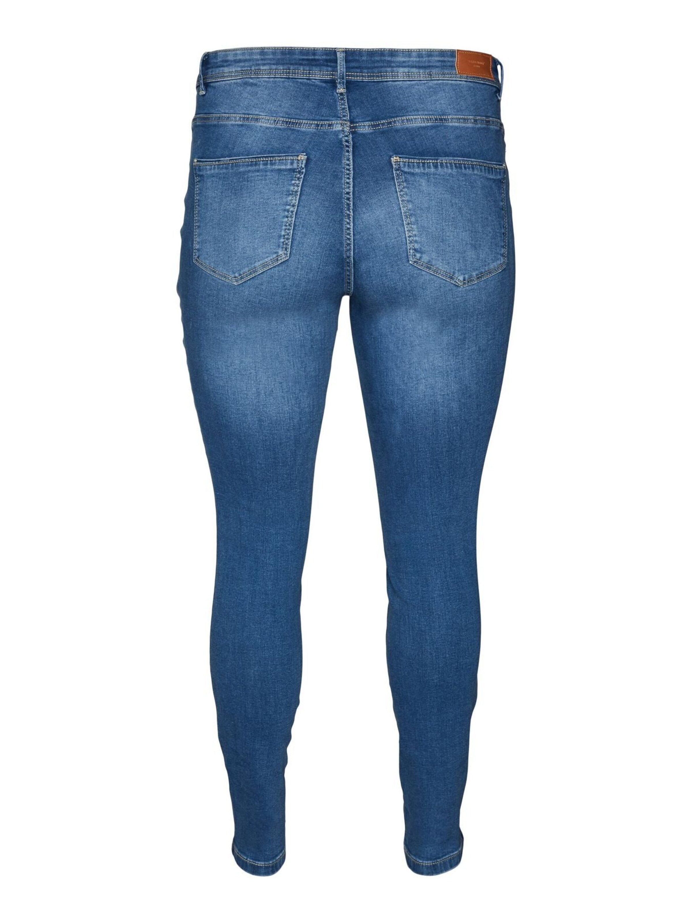 Vero Moda Curve - Vaquero en azul