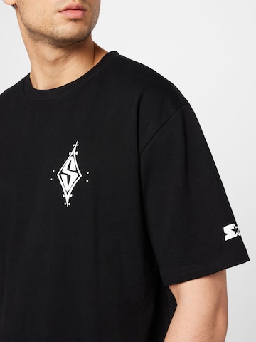 Starter Black Label T-Shirt 'Peak' in Schwarz
