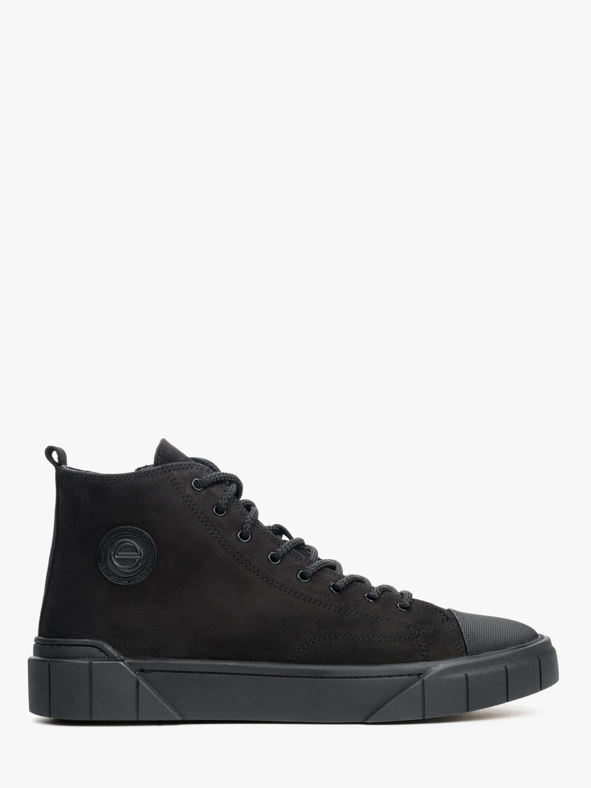 ES8 Sneaker high '09-4448'‌ in Schwarz: Vorderseite