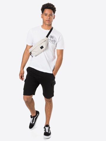 Denim Project T-Shirt 'Summer' in Weiß