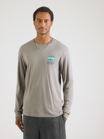 BILLABONG Μπλουζάκι 'STAMP' σε γκρι: μπροστά