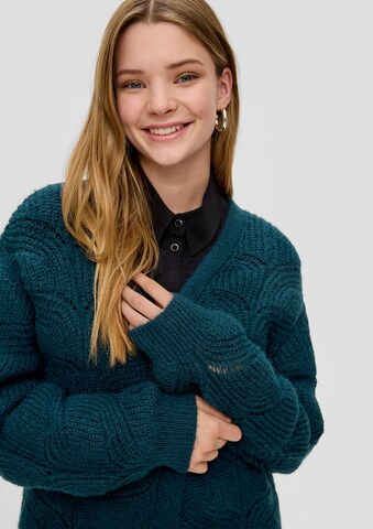QS Strickjacke in Grün