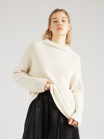 modström Sweater 'Galen' in Beige: front