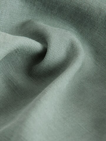 Next Обычный Брюки со складками в Зеленый