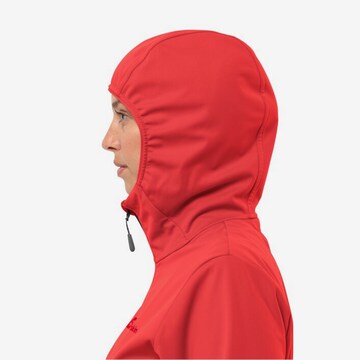 JACK WOLFSKIN Athletic Jacket in Red