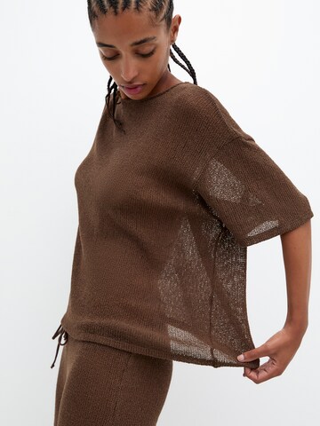 Pull&Bear Sweater in Brown