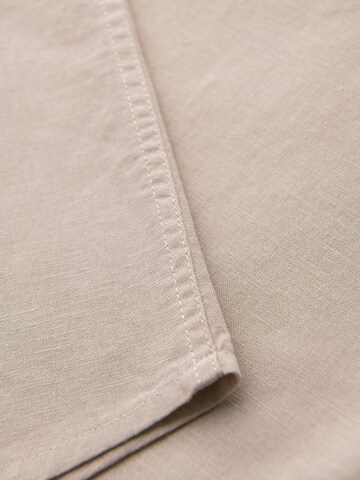 Ombre Comfort fit Overhemd 'OM-SHSS-0167' in Beige