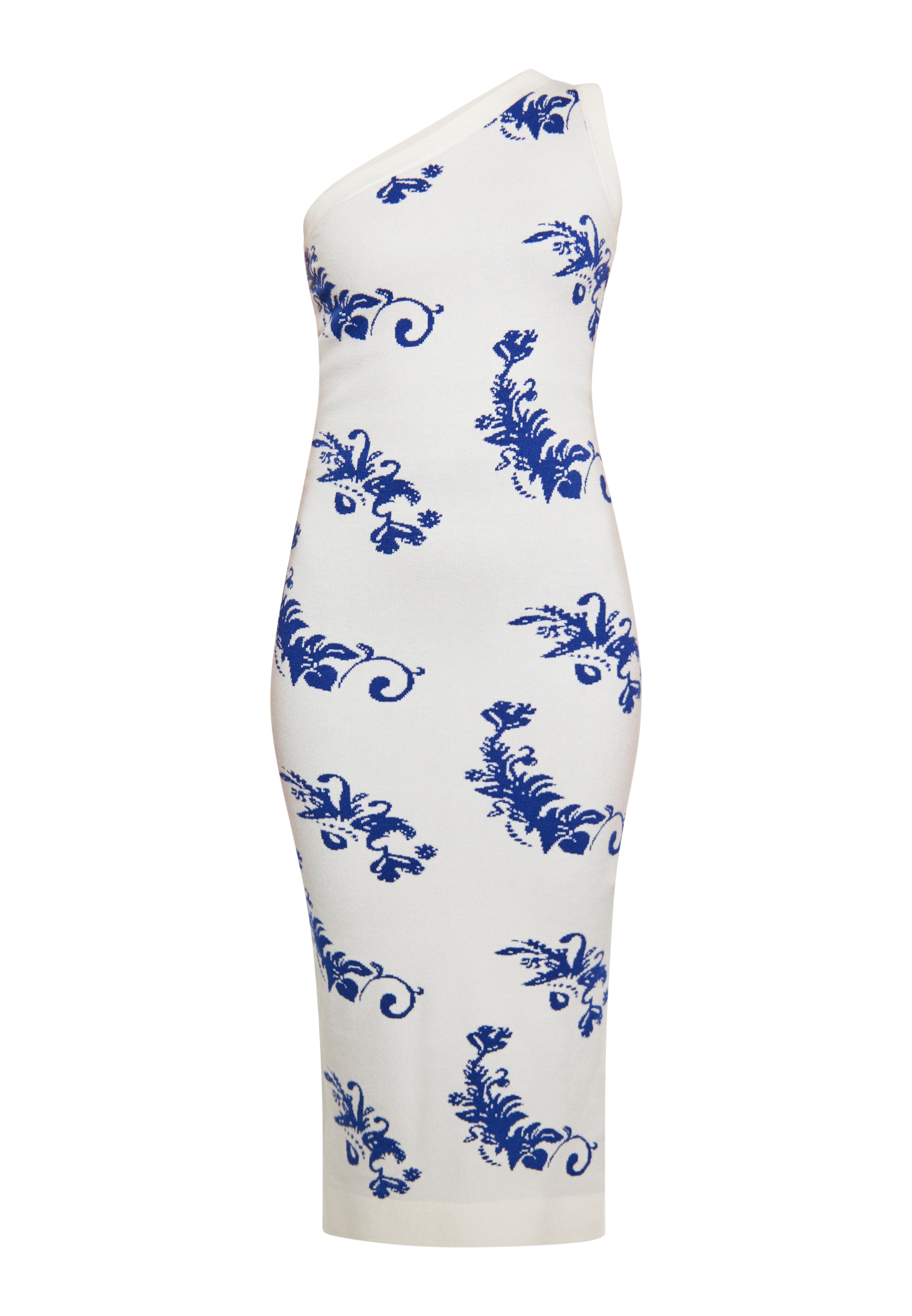 IZIAPletena haljina - bijela boja: prednji dio