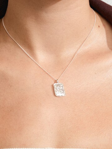 Pilgrim - Cadena 'Zodiac Sign Aquarius' en plata