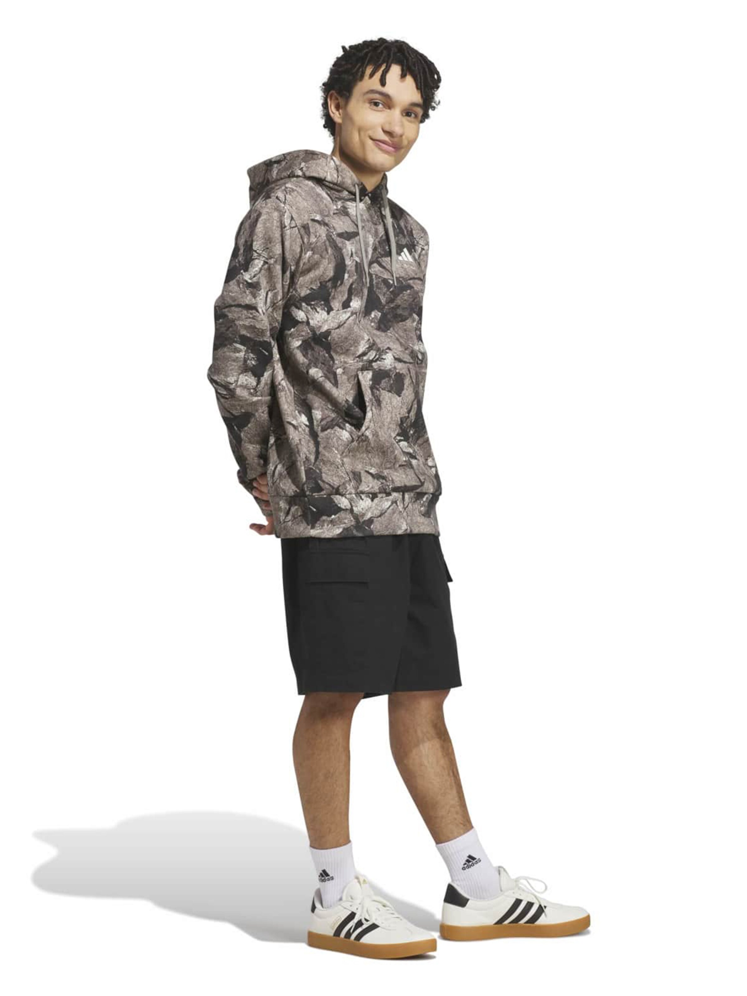 ADIDAS SPORTSWEAR Αθλητική μπλούζα φούτερ σε μπεζ